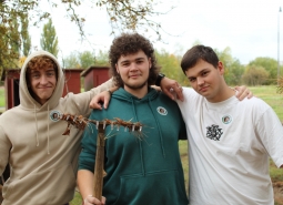 úklid Česka plus sběr kaštanů říjen 2025 na DM