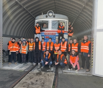 Exkurze žáků oboru Železničář – VUZ Velim