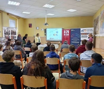 Workshop pro žáky ZŠ Rapšach v rámci projektu Moje střední